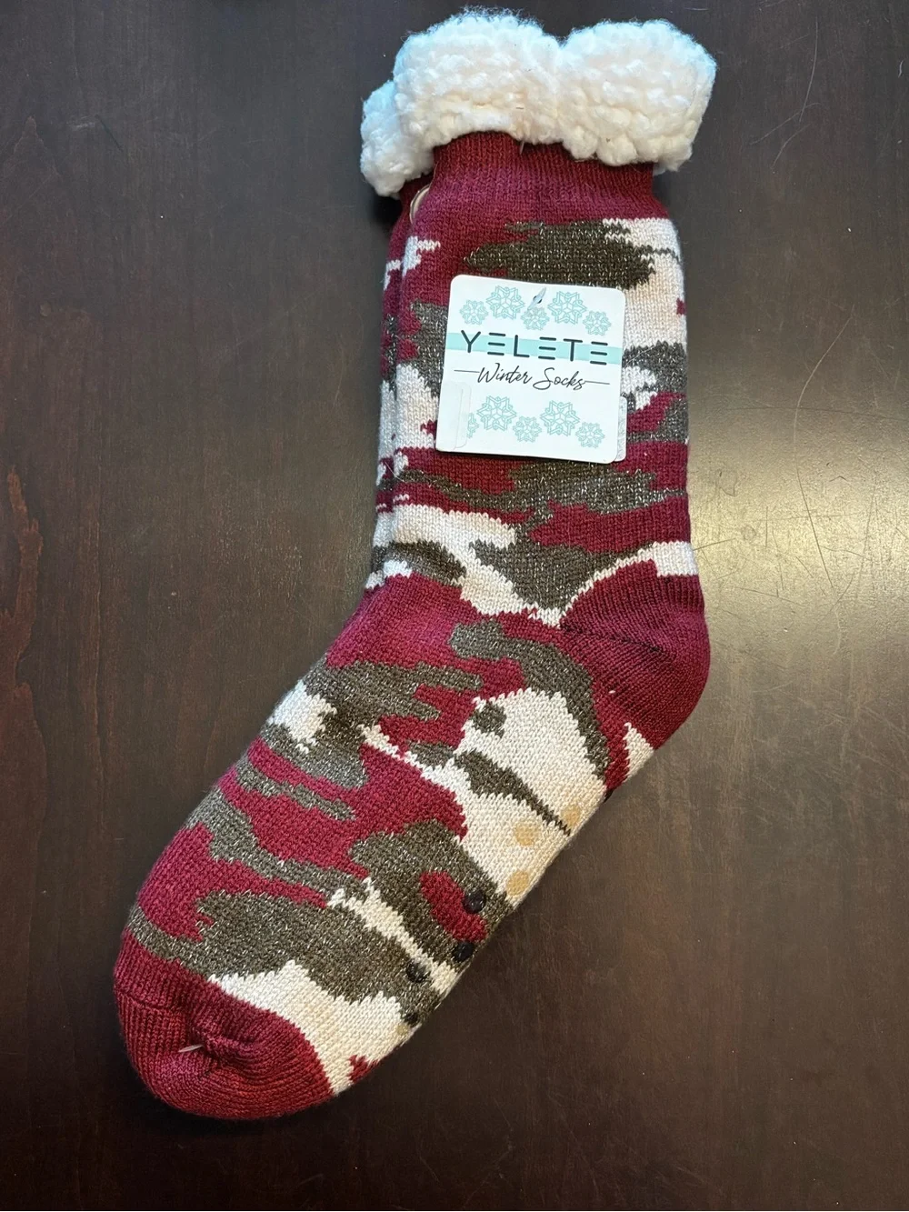 Cozy Season Favorite! YELETE Sherpa Lined Winter Socks